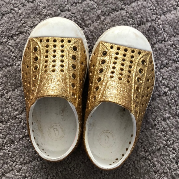 native glitter shoes
